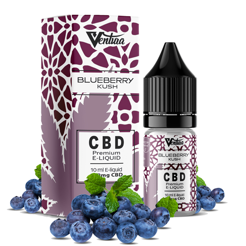 CBD Liquid Blaubeere Kush/Blueberry Kush von Ventura-Germany