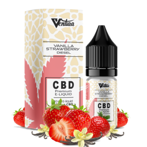 CBD Liquid Vanille-Erdbeere/Vanilla-Strawberryvon Ventura-Germany